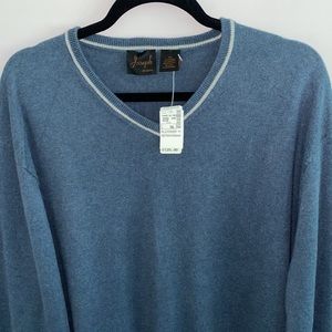 NWT Jos.A.Bank XXL Blue Sweater